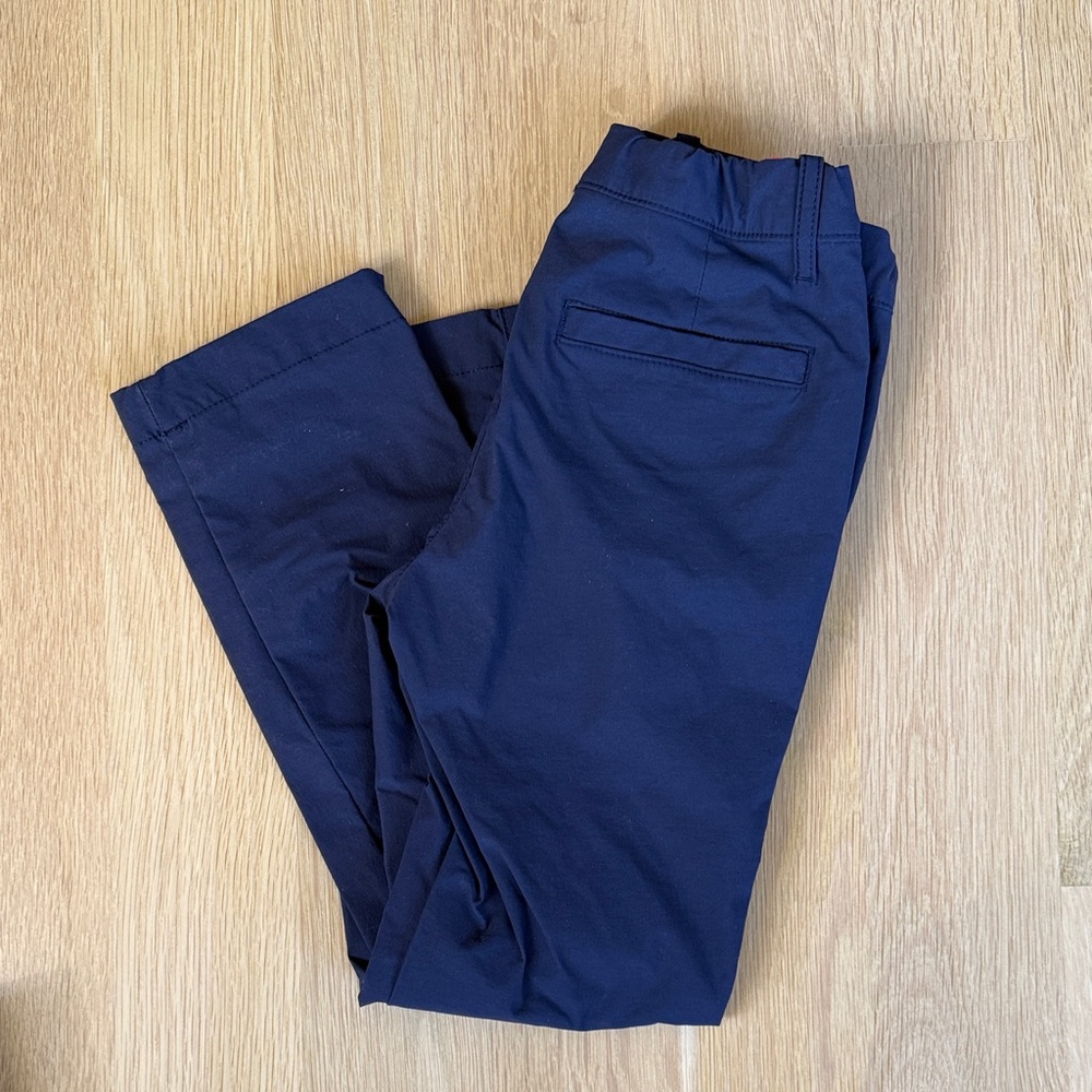 3-Pack Boys' Casual Chino Pants in Beige, Navy & Light Gray - Picture 4 of 7